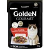 Golden Gourmet Sachê Gatos Adulto Castrado Carne 70g - Golden