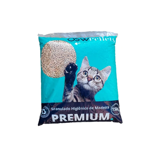 Granulado de Madeira Pellets 15kg - OSW Granulado de Madeira Pellets 15kg - OSW