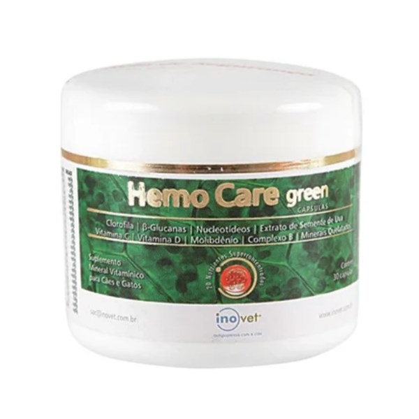 Hemo Care Green 30 cápsulas - Inovet