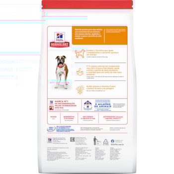 Hill's Cães Adultos Light Raças Médias e Grandes Hill's Cães Adultos Light Raças Médias e Grandes