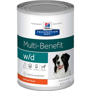 Hill's Cães W/D Controle de Peso e Glicêmico  Lata 370g - Hill's