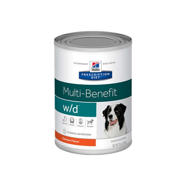 Hill's Cães W/D Controle de Peso e Glicêmico Lata 370g - Hill's Hill's Cães W/D Controle de Peso e Glicêmico Lata 370g - Hill's