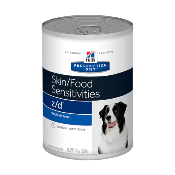 Hill's Cães Z/D Alergia Alimentares Lata 370g - Hill's Hill's Cães Z/D Alergia Alimentares Lata 370g - Hill's