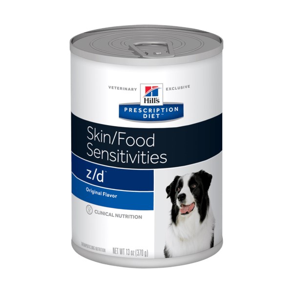 Hill's Cães Z/D Alergia Alimentares Lata 370g - Hill's