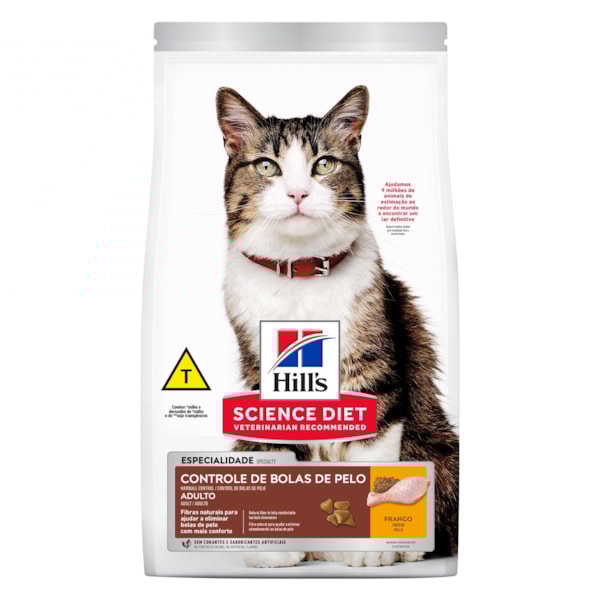 Hill's Gatos Adultos Controle de Bolas de Pelo - Hill's Hill's Gatos Adultos Controle de Bolas de Pelo - Hill's