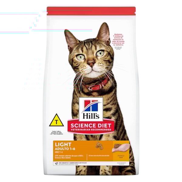 Hill's Gatos Adultos Light - Hill's Hill's Gatos Adultos Light - Hill's