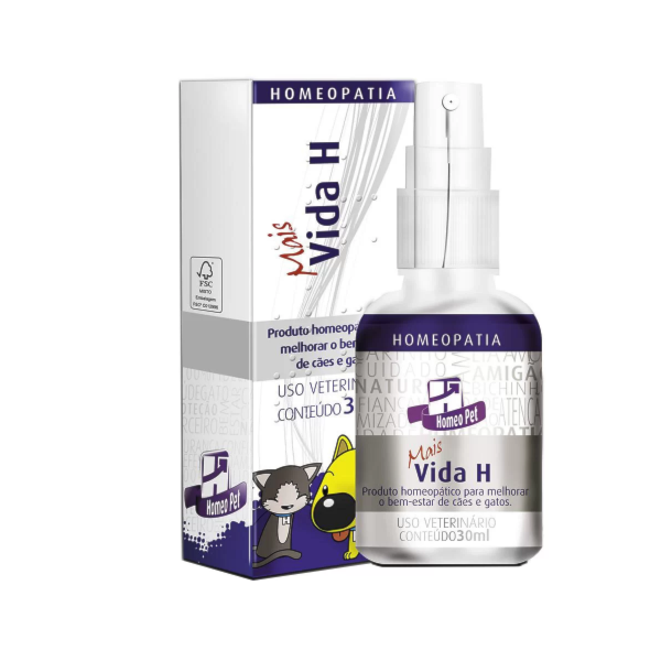 Homeopet Mais Vida H 30ml - Real H Homeopet Mais Vida H 30ml - Real H