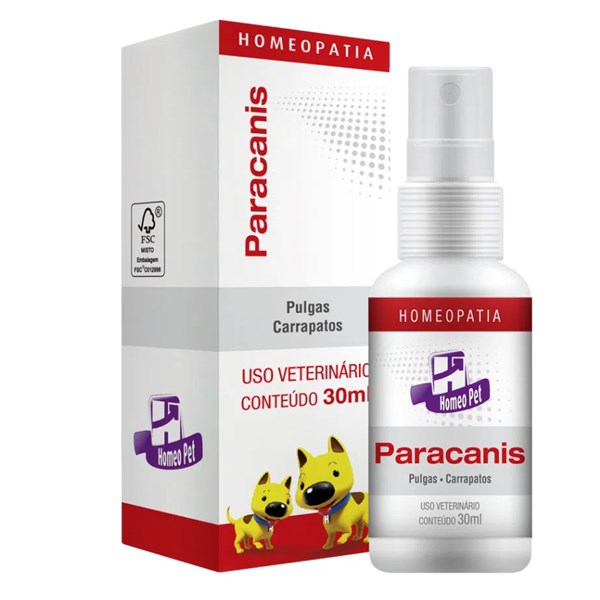 Homeopet Paracanis 30ml - Real H