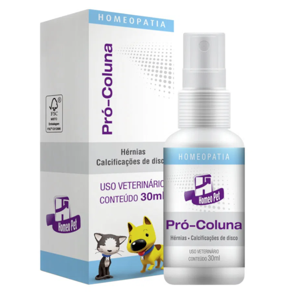 Homeopet Pro Coluna 30ml - Real H Homeopet Pro Coluna 30ml - Real H