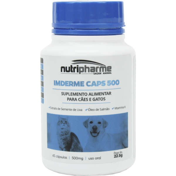 Imderme Caps 500 - Nutripharme