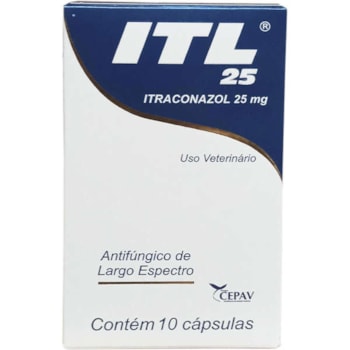 ITL 25mg 10 cápsulas - Cepav ITL 25mg 10 cápsulas - Cepav