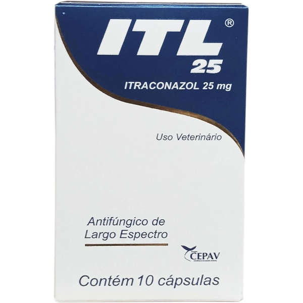 ITL 25mg 10 cápsulas - Cepav ITL 25mg 10 cápsulas - Cepav