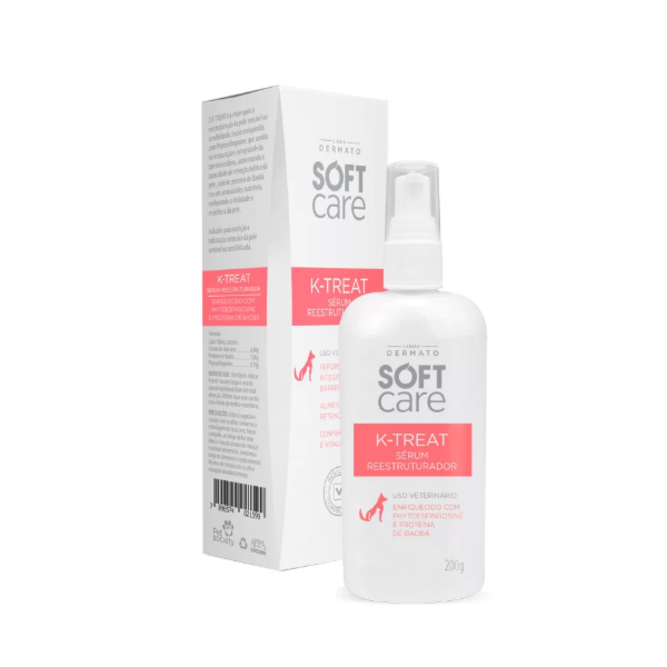 K-Treat Sérum Reestruturador 200g - Soft Care K-Treat Sérum Reestruturador 200g - Soft Care
