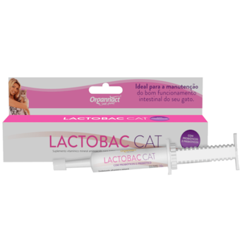 Lactobac Cat 16g - Organnact Lactobac Cat 16g - Organnact