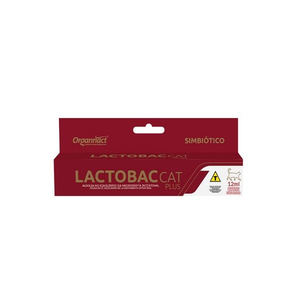 Lactobac cat plus 12ml - Organnact Lactobac cat plus 12ml - Organnact