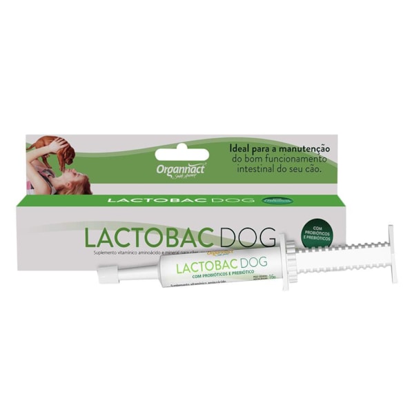 Lactobac Dog 16g - Organnact Lactobac Dog 16g - Organnact