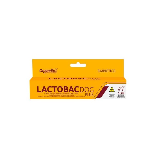 Lactobac dog plus 13ml - Organnact Lactobac dog plus 13ml - Organnact