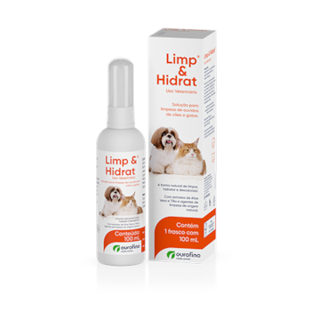 Limp & Hidrat Solução 100ml - Ourofino Limp & Hidrat Solução 100ml - Ourofino