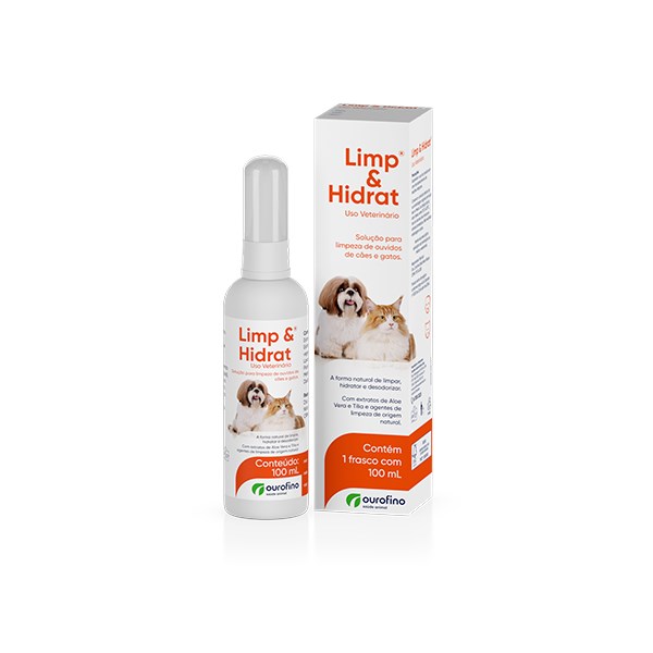 Limp & Hidrat Solução 100ml - Ourofino