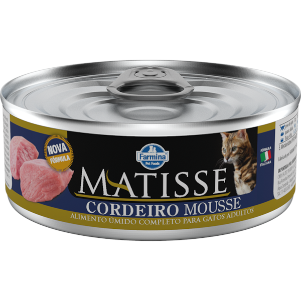 Matisse para Gatos Adultos de Todas as Raças Sabor Cordeiro 85g