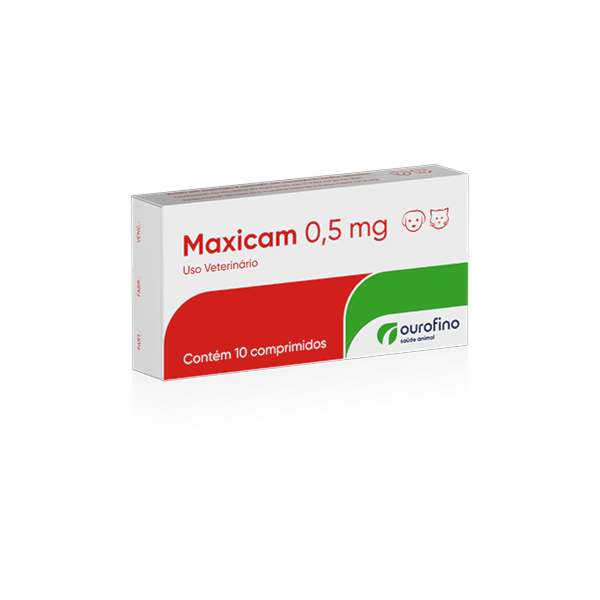 Maxicam Dipy 0,5mg 10 comprimidos - Ourofino Maxicam Dipy 0,5mg 10 comprimidos - Ourofino
