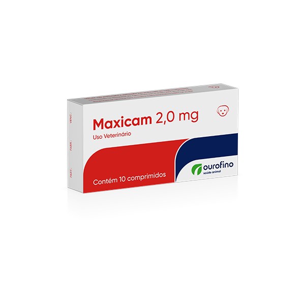 Maxicam Dipy 2mg 10 comprimidos - Ourofino
