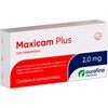 Maxicam Plus 2mg 8 comprimidos - Ourofino