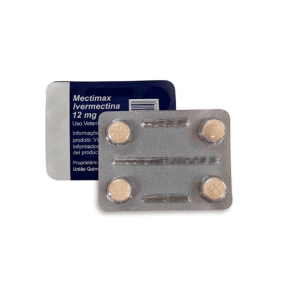 Mectimax 12mg 4 comprimidos - Agener União