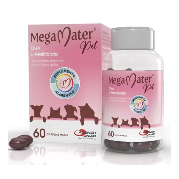 Mega Master Pet 60 cápsulas - Agener União Mega Master Pet 60 cápsulas - Agener União