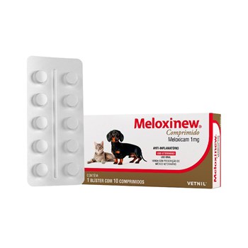 Meloxinew 1mg 10 comprimidos - Vetnil