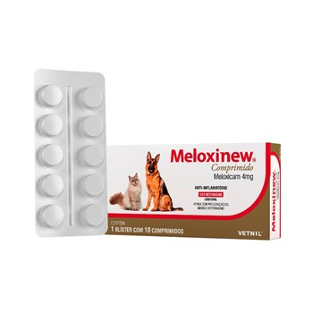 Meloxinew 4mg 10 comprimidos - Vetnil