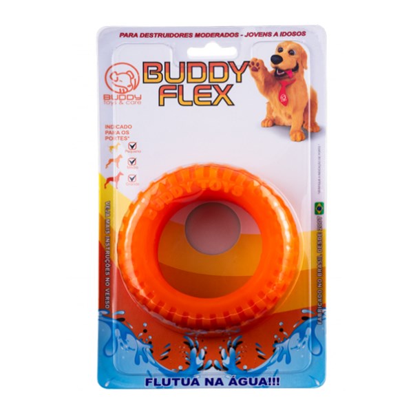 Mordedor Para Cães Pneu Flex - Buddy Toys