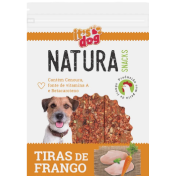 Natura Snacks Tiras de Frango 60g - It's Dog Natura Snacks Tiras de Frango 60g - It's Dog