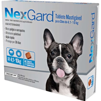 Nexgard M 4,1-10kg Unidade - Boehringer Ingelheim Nexgard M 4,1-10kg Unidade - Boehringer Ingelheim