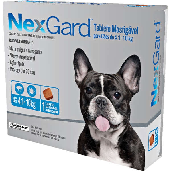 Nexgard M 4,1-10kg Unidade - Boehringer Ingelheim Nexgard M 4,1-10kg Unidade - Boehringer Ingelheim
