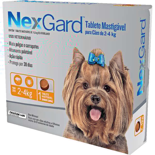 Nexgard P 2-4kg Unidade - Boehringer Ingelheim Nexgard P 2-4kg Unidade - Boehringer Ingelheim