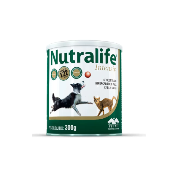 Nutralife Intensiv Cães e Gatos 300g - Vetnil Nutralife Intensiv Cães e Gatos 300g - Vetnil
