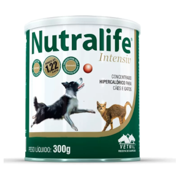 Nutralife Intensiv Cães e Gatos 300g - Vetnil Nutralife Intensiv Cães e Gatos 300g - Vetnil