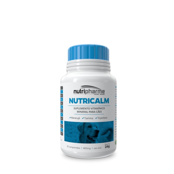 Nutricalm 30 comprimidos - Nutripharme Nutricalm 30 comprimidos - Nutripharme