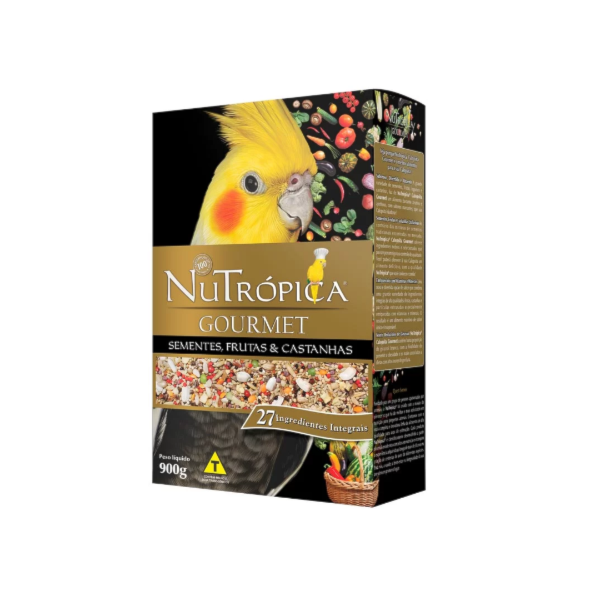 NuTrópica Calopsita Gourmet 900g - NuTrópica NuTrópica Calopsita Gourmet 900g - NuTrópica