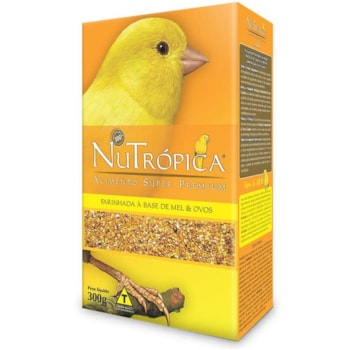 NuTrópica Canário Farinhada Mel e Ovos 300g - NuTrópica NuTrópica Canário Farinhada Mel e Ovos 300g - NuTrópica
