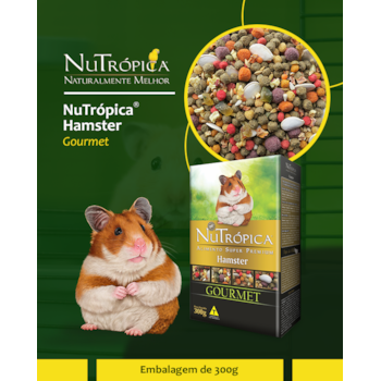 NuTrópica Hamster Gourmet 300g - NuTrópica NuTrópica Hamster Gourmet 300g - NuTrópica