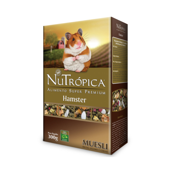 NuTrópica Hamster Muesli 300g - NuTrópica NuTrópica Hamster Muesli 300g - NuTrópica