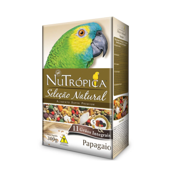 NuTrópica Papagaio Seleção Natural 300gr - NuTrópica NuTrópica Papagaio Seleção Natural 300gr - NuTrópica