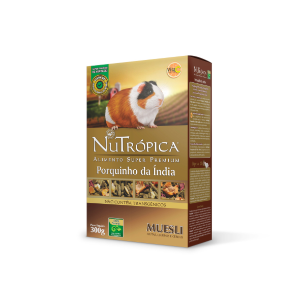 NuTrópica Porquinho da India Muesli 500g - NuTrópica NuTrópica Porquinho da India Muesli 500g - NuTrópica