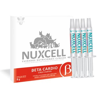 Nuxcell Beta Cardio 8g Caixa Fechada - Nuxcell