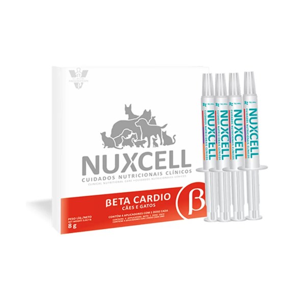 Nuxcell Beta Cardio 8g Caixa Fechada - Nuxcell