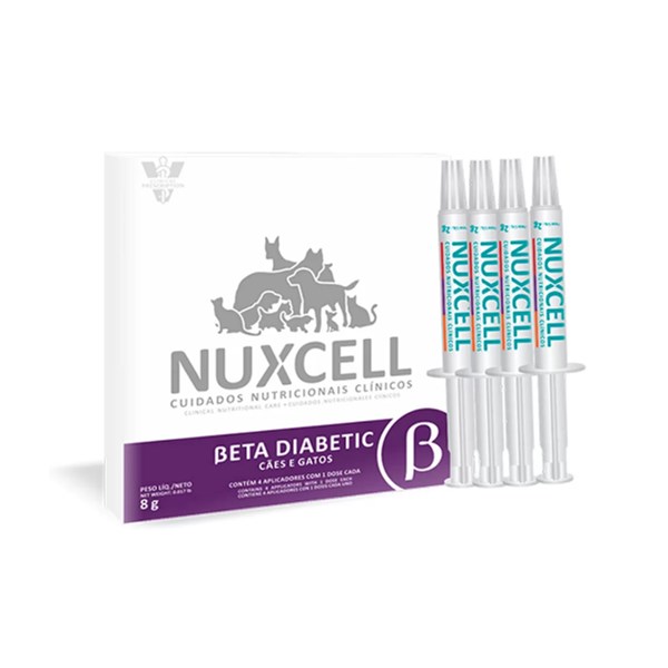 Nuxcell Beta Diabetic 8g Caixa Fechada - Nuxcell