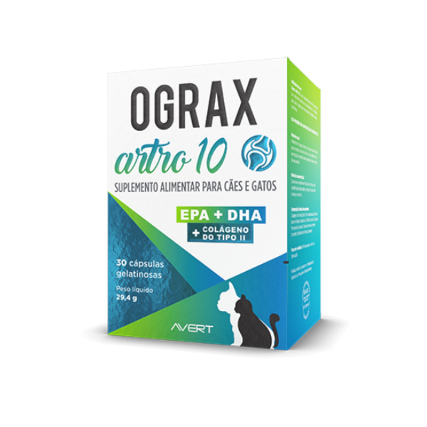 Ograx Artro 10 30 cápsulas - Avert Ograx Artro 10 30 cápsulas - Avert