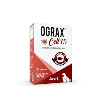 Ograx cell 15 / 30 cápsulas - Avert